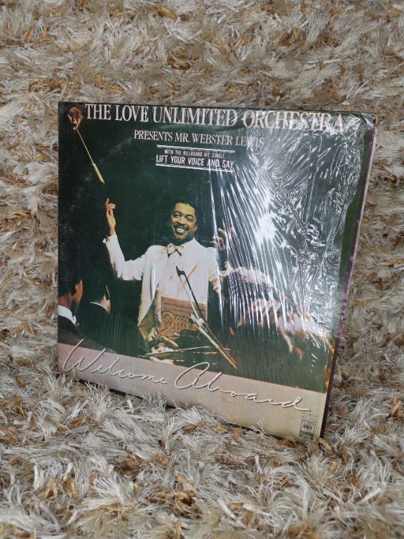 The Love Unlimited Orchestra Presents Mr. Webster Lewis ‎– Welcome ...