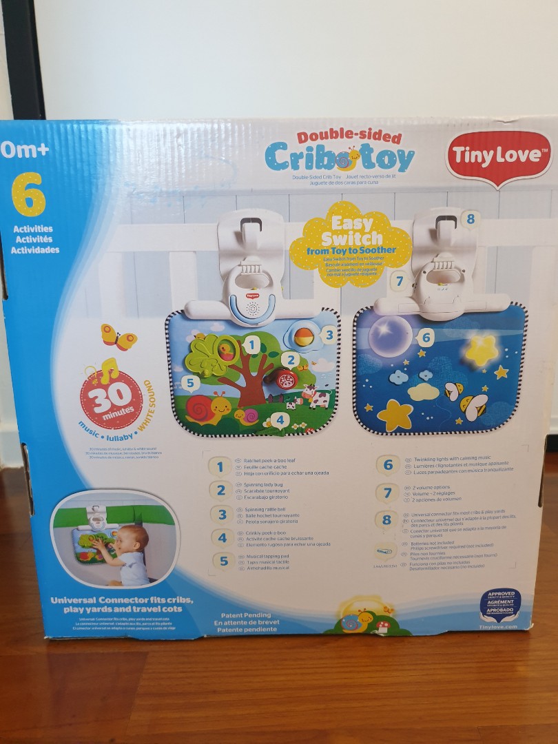 Tiny Love Double sided crib toy