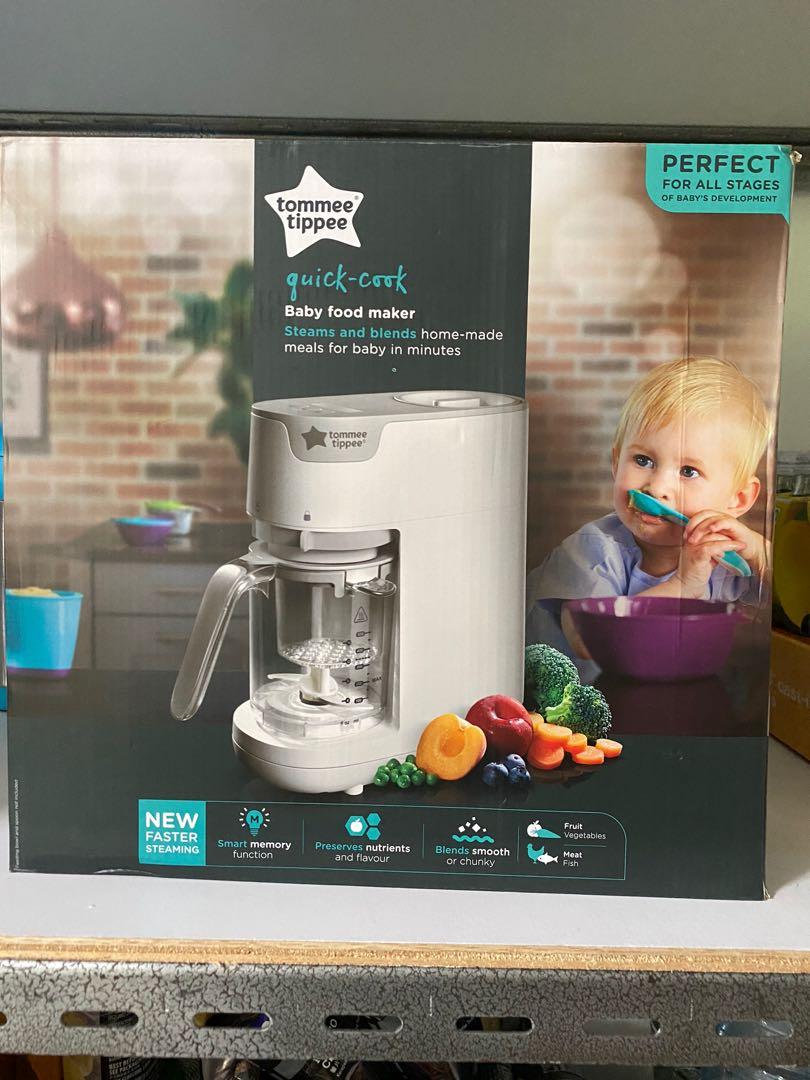 quick cook baby food maker tommee tippee