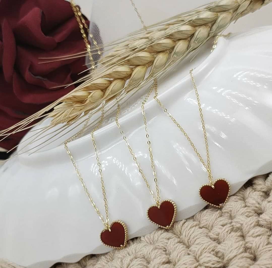 vca heart necklace