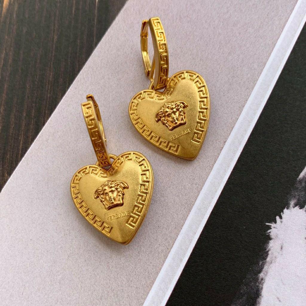 Versace heart new arrivals earrings