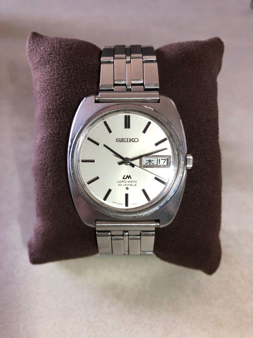 Vintage Seiko 5606-7130 Lord Matic, Luxury, Watches on Carousell