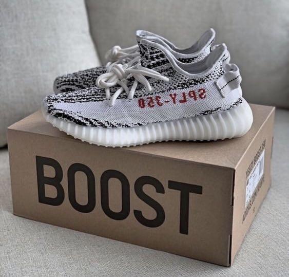 Yeezy 350 zebra size 6 top