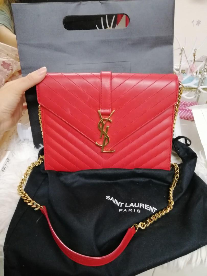 YSL sling bag (Gred A bukan Original), Luxury, Bags & Wallets on