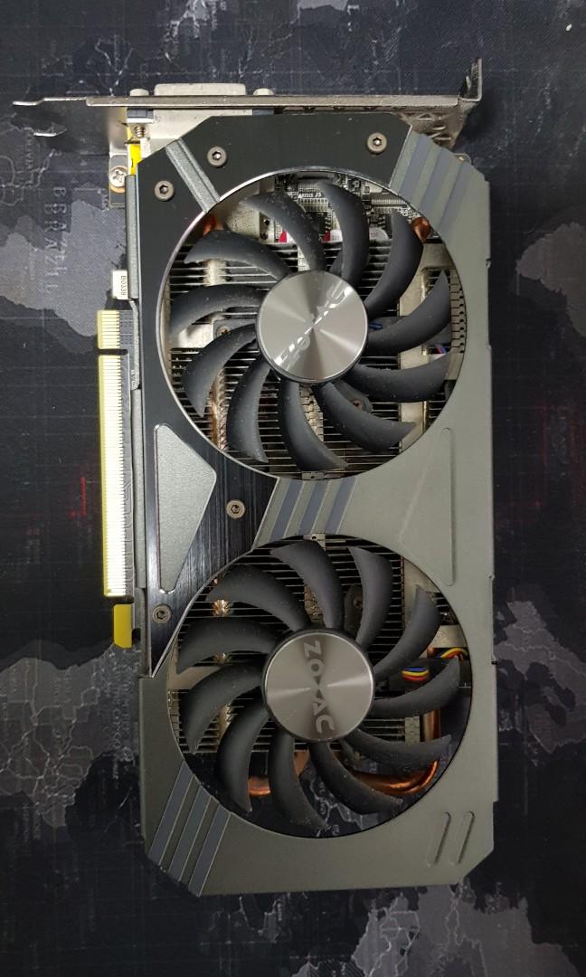 Zotac GTX 1060 AMP Edition 3GB with Warranty Computers Tech Parts Accessories Computer Parts on Carousell