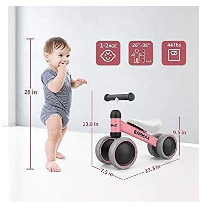 245 Reviews Bammax Baby Balance Bike Baby Bike for 1 Year Old Baby Walker Toddler Bike