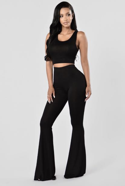 2 piece crop top and pants Outlet