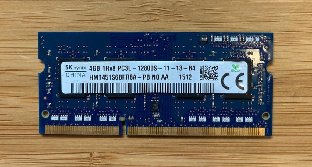 4gb Ddr3 1600mhz Pc3l 12800s Laptop Ram Electronics Computer Parts Accessories On Carousell