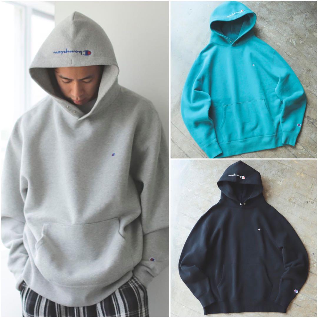 Champion チャンピオン BEAMS別注 Snap Hoodie Champion（チャンピオン）の「Champion × BEAMS / 別注 Snap