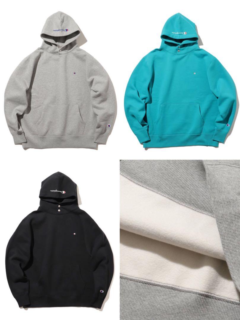 Champion Snap Hoodie 預訂) 日本限定?? Champion × BEAMS 別注