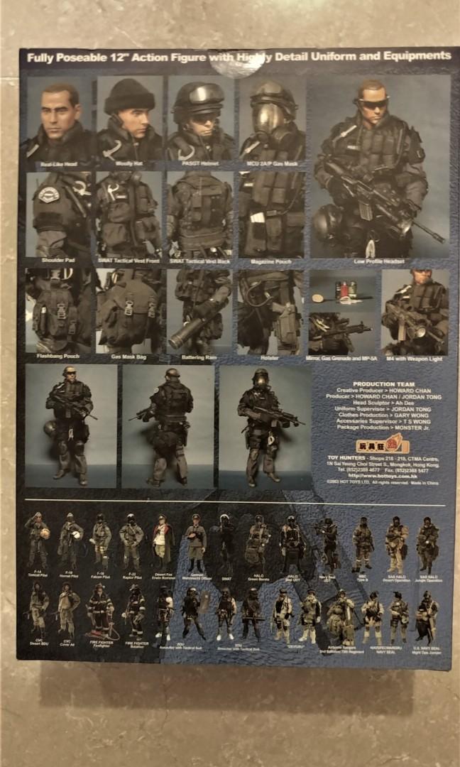 全新Hottoys SWAT 2.0, 興趣及遊戲, 玩具& 遊戲類- Carousell