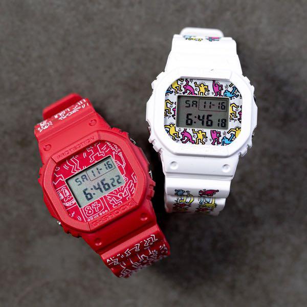 keith haring g shock