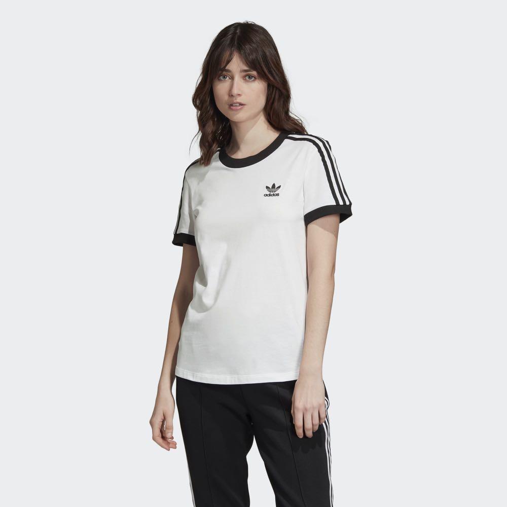 adidas three stripe top