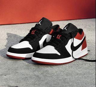 jordan 1 low black toe price