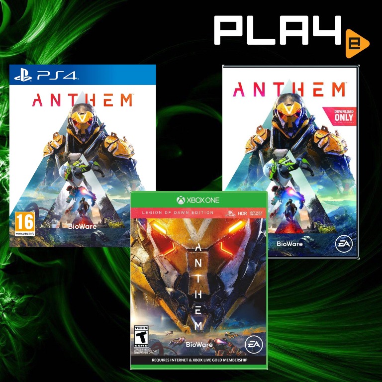 Anthem Regular Legion of Dawn Edition Brand New PS4 XBOX