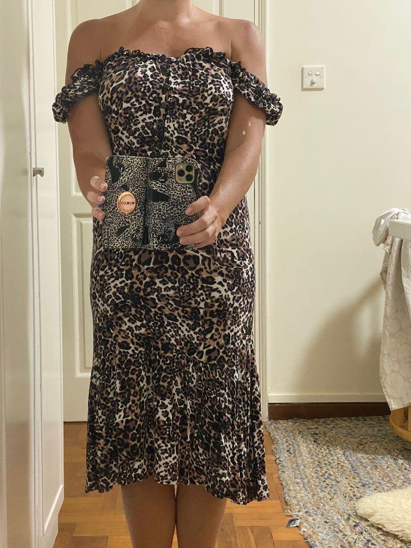 Auguste the online label leopard dress