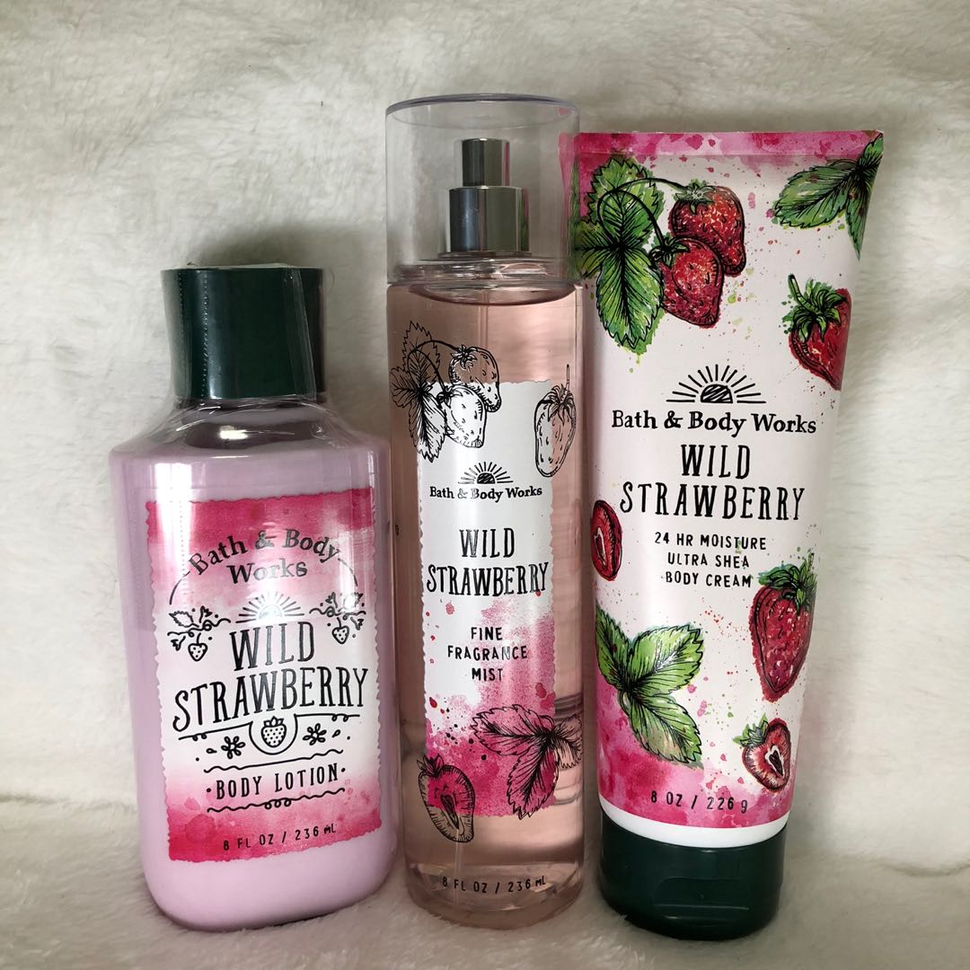 Wild strawberry perfume best sale bath and body works