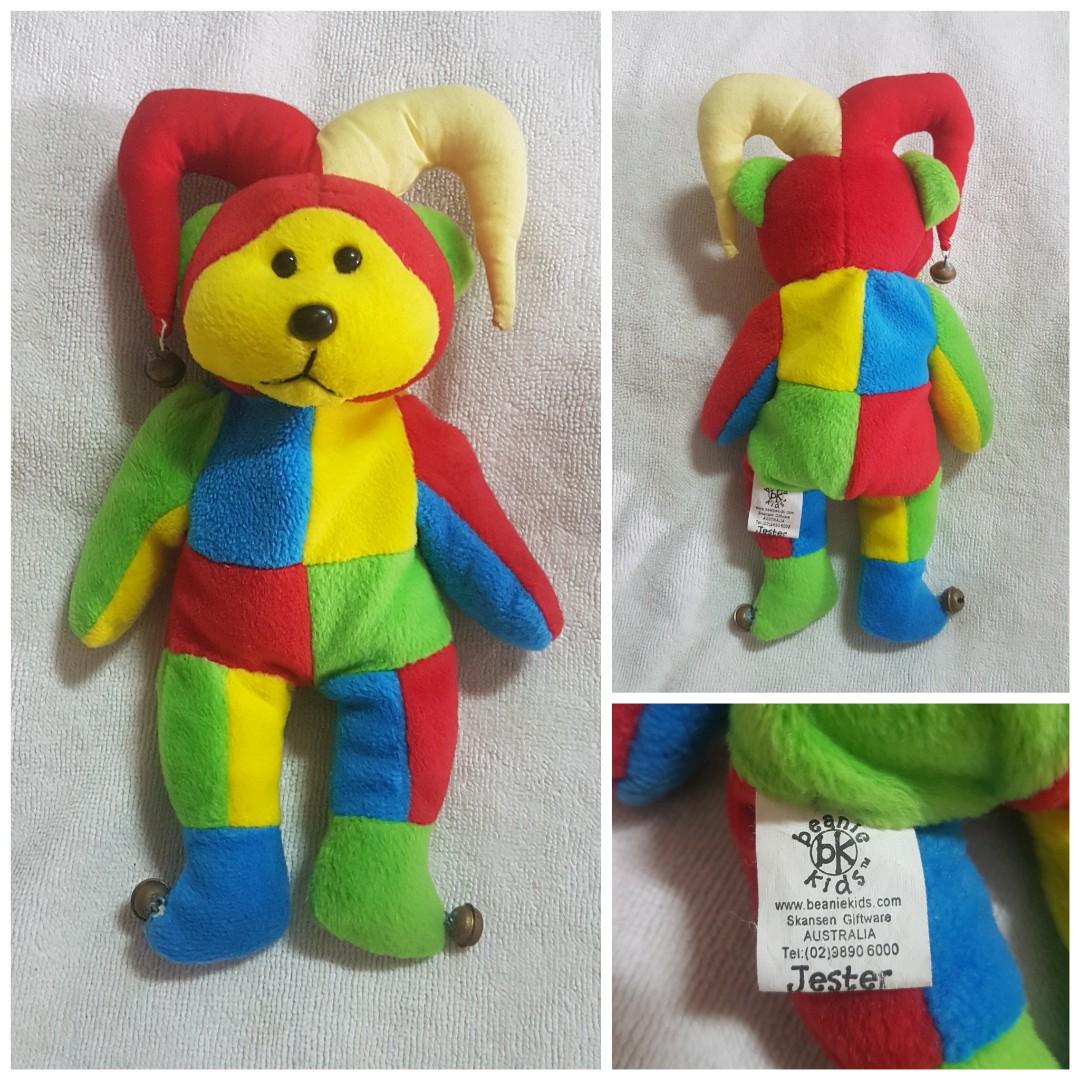 Jester beanie baby new arrivals