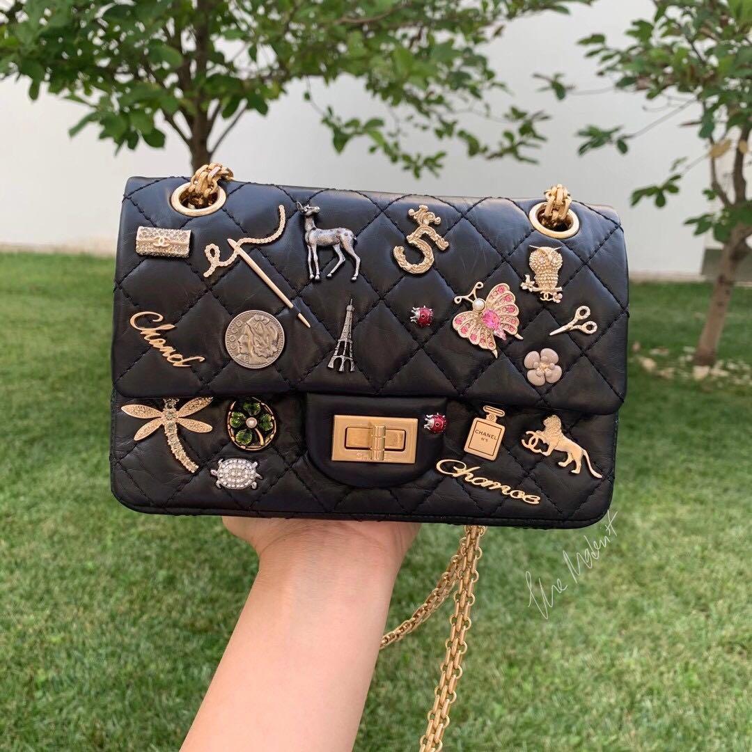 Authentic Chanel Lucky Charms 2.55 Reissue 224 Mini