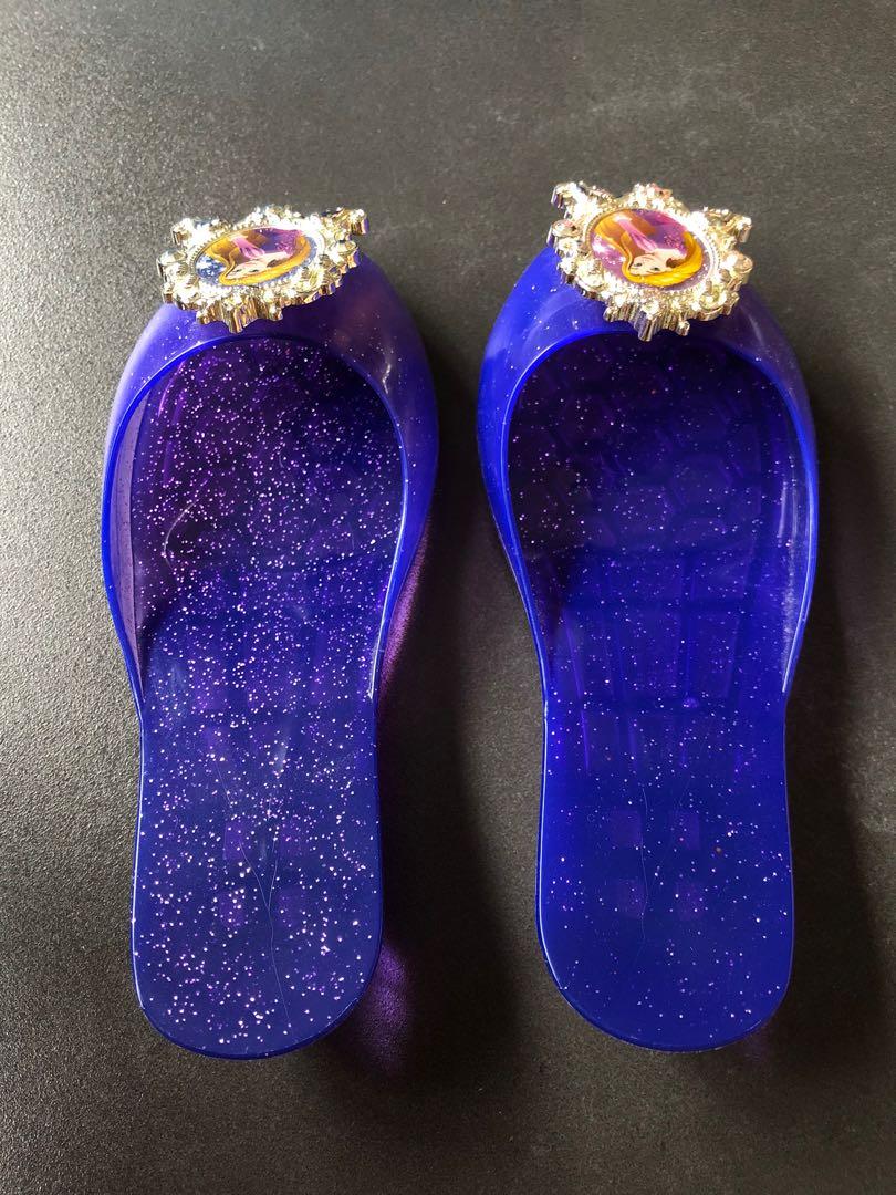 Authentic Disney Rapunzel Slippers Heels Dress up Costume