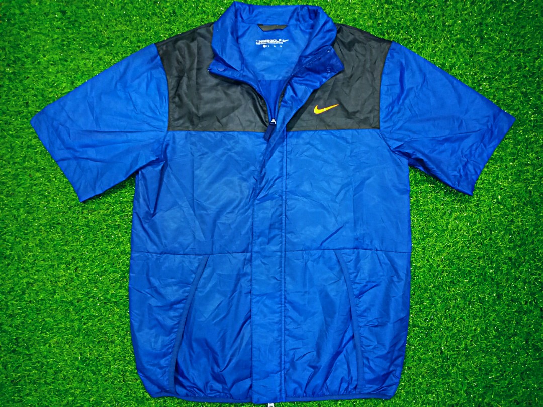 Authentic NIKE GOLF SHORT SLEEVES Windbreaker Jacket