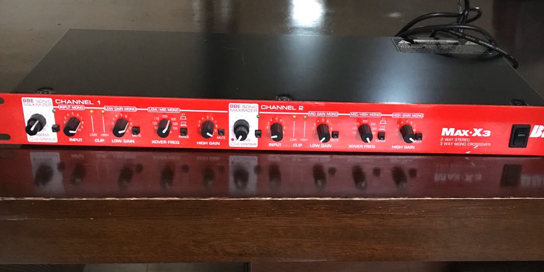 BBE MAXX3 3/2 Way Channel Crossover Sonic Maximizer Audio, 44 OFF