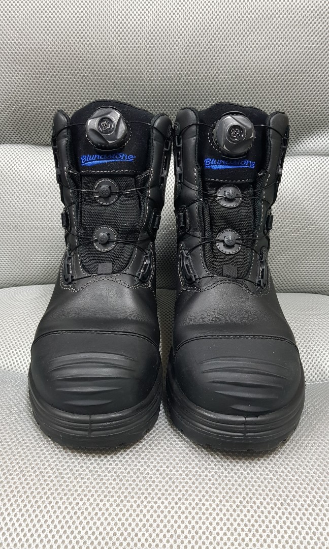 BLUNDSTONE Black anti-static safety boot, Men's Fashion, Footwear ...