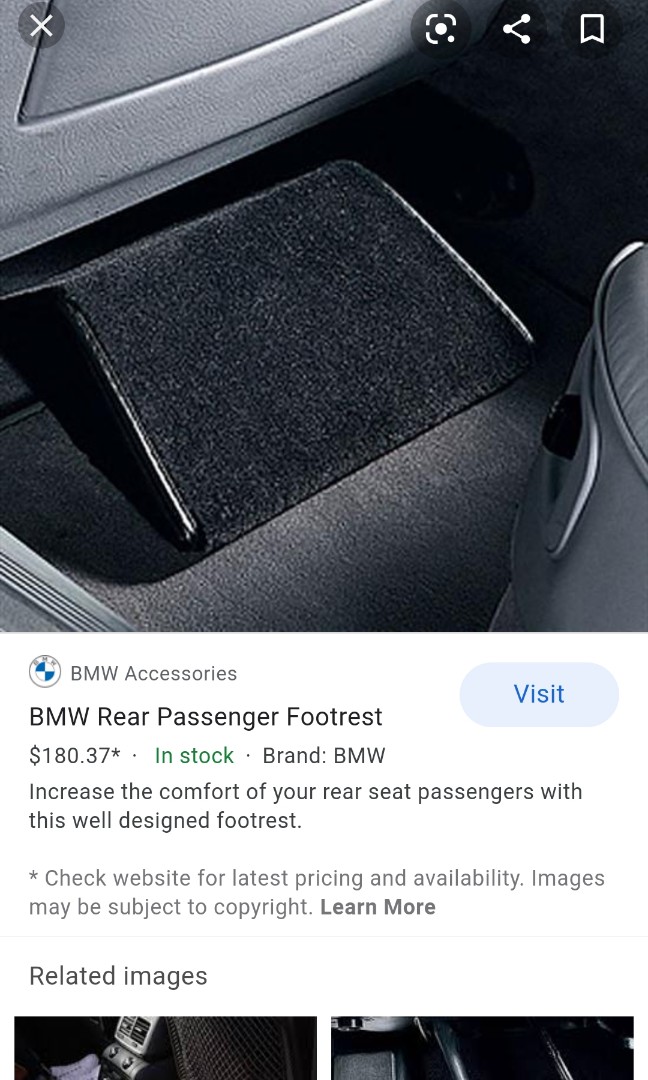 car passenger footrest