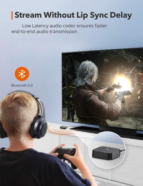 [BNIB] TaoTronics Wireless Audio Adapter (TTBA09 Pro) [2020 Upgrade
