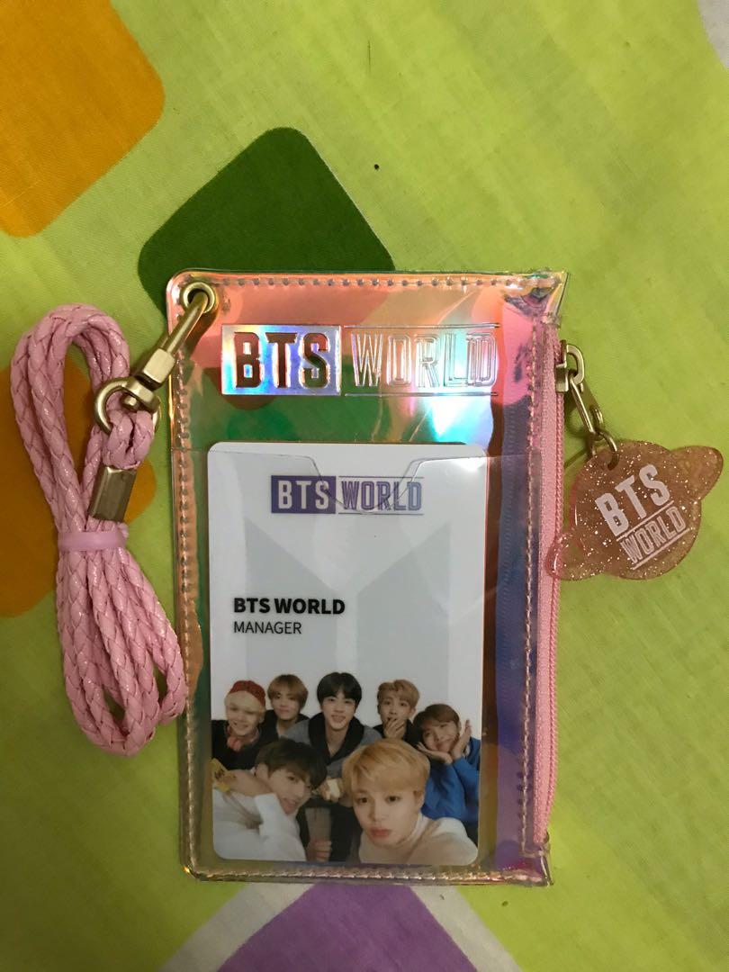 BTS World SUGA Manager Card Set BTS World Official Merchandise