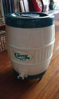 Carry Styrofoam-Insulated Barrel Water Cooler