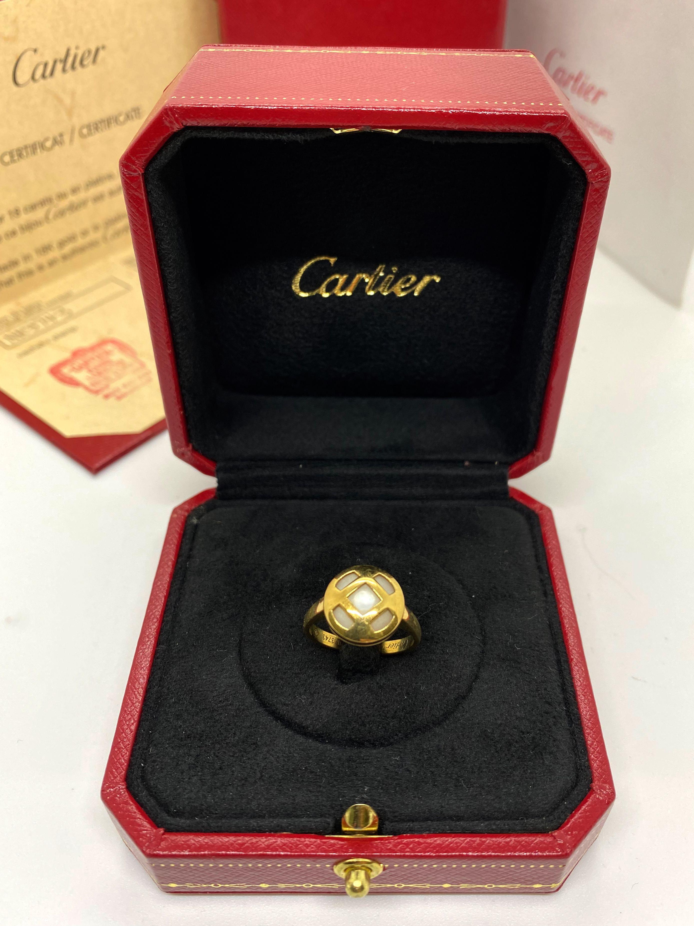 Cartier on sale pasha ring
