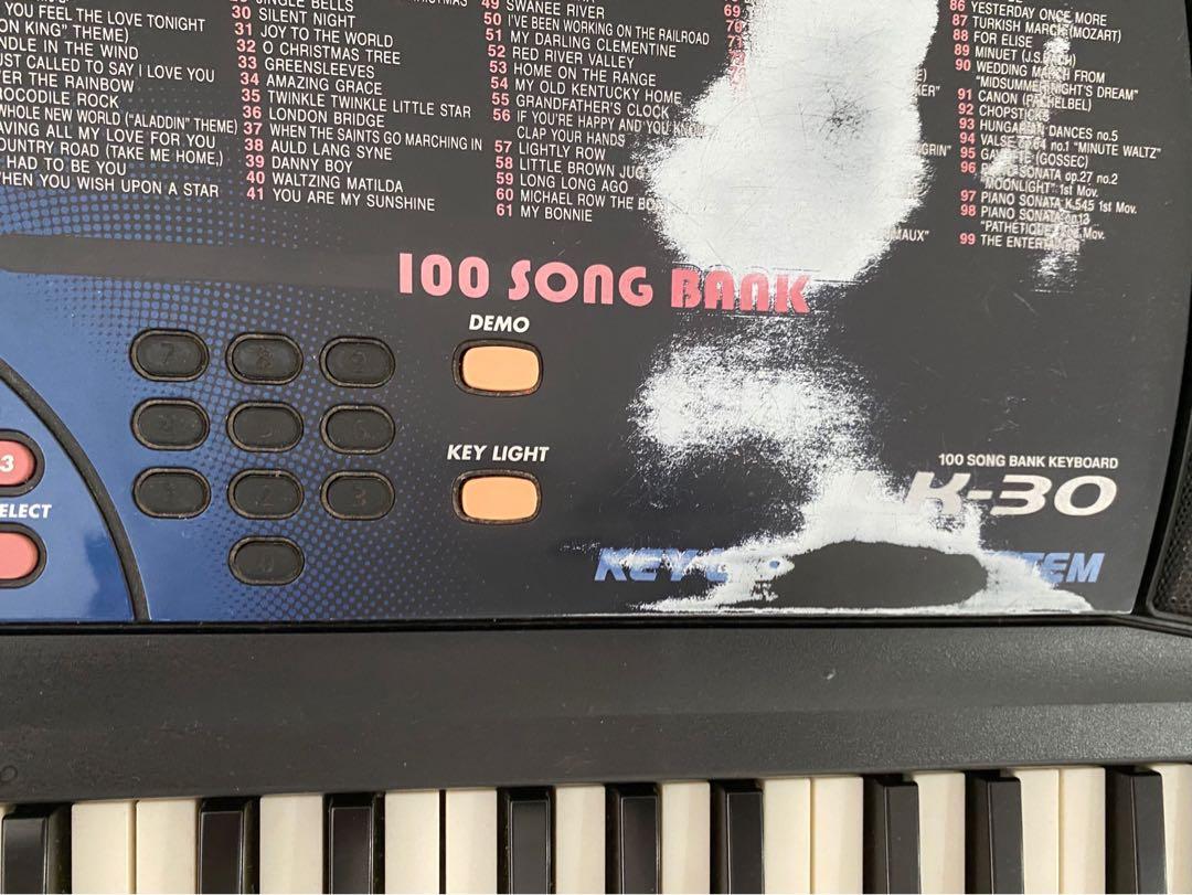 Casio Keyboard LK30, Hobbies & Toys, Music & Media, Musical