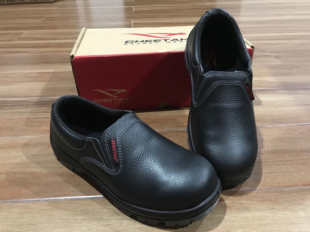 Cheetah 7001H Black Safety Shoes, Fesyen Pria, Sepatu , Lainnya di