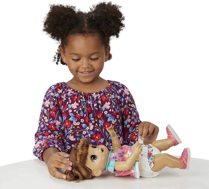 Baby alive brown 2025 hair cute hairstyles