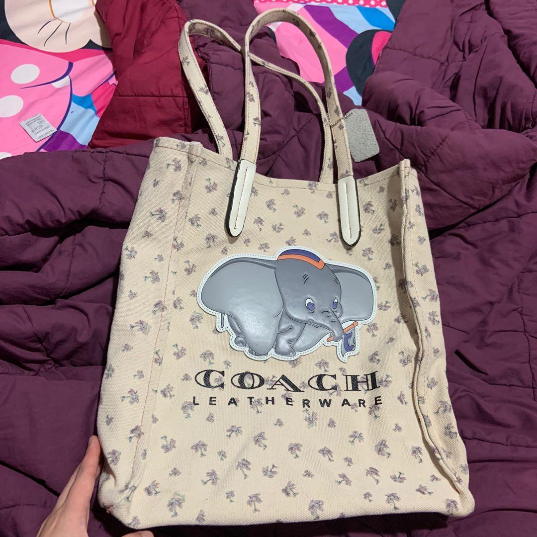 Dumbo tote bag coach shop