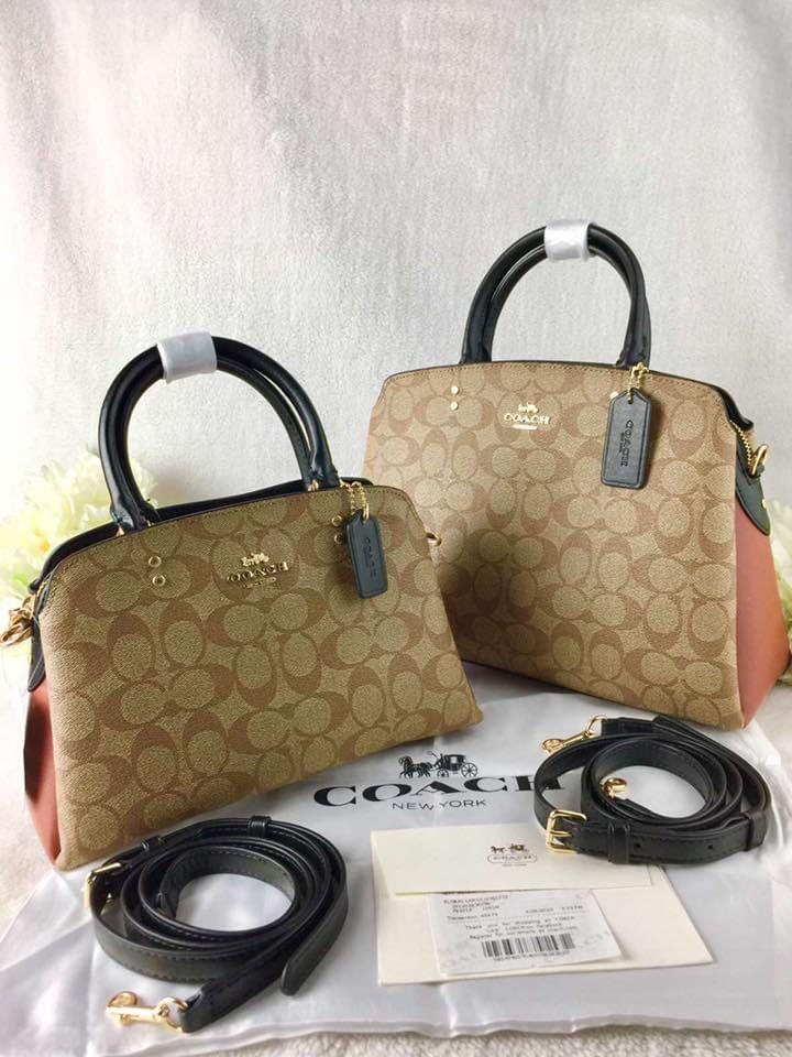 Coach lillie outlet carryall size