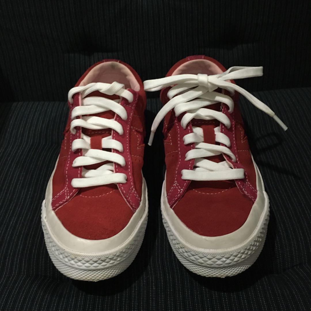 one star vintage suede