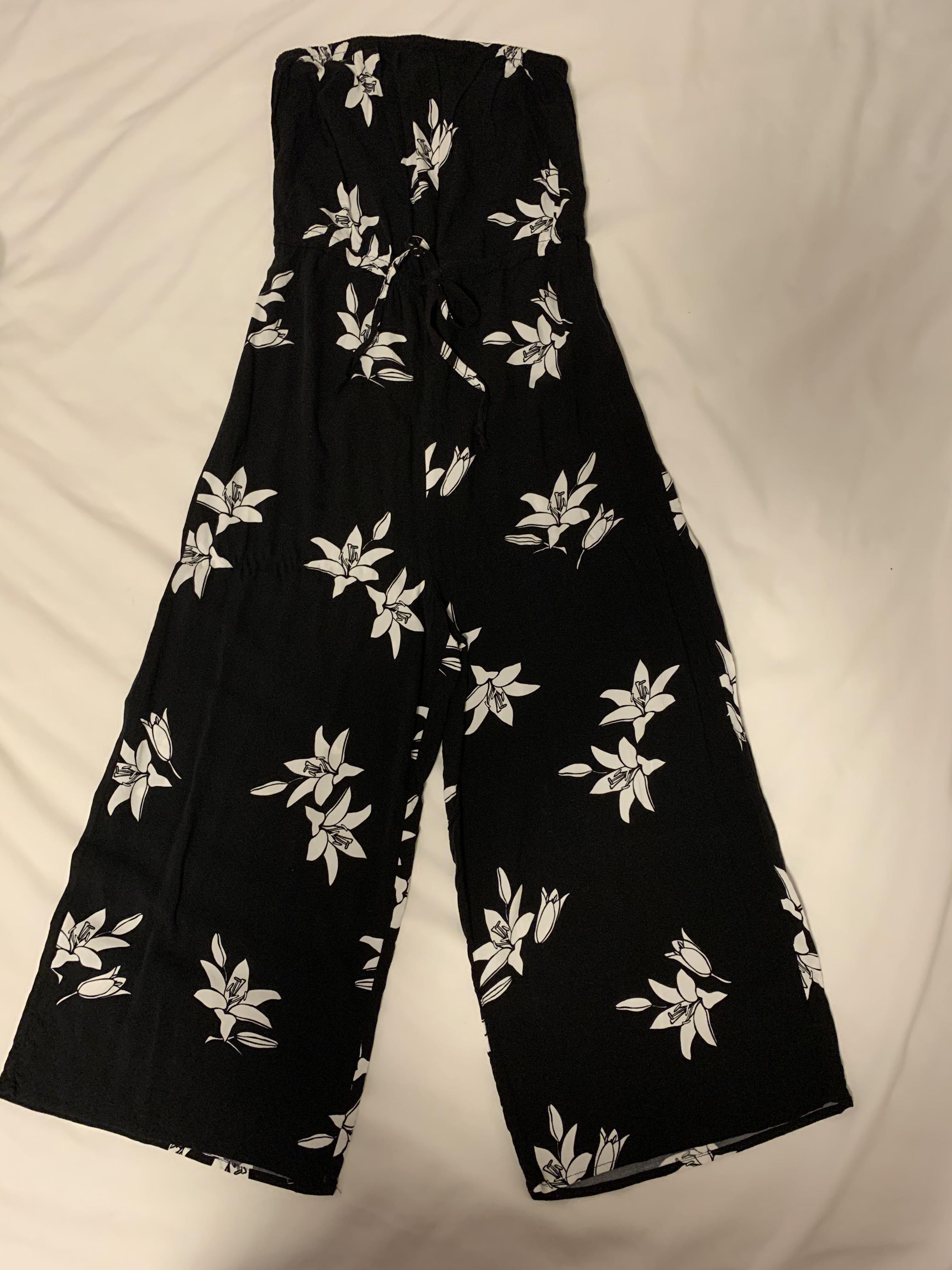 cotton on floral jumpsuit