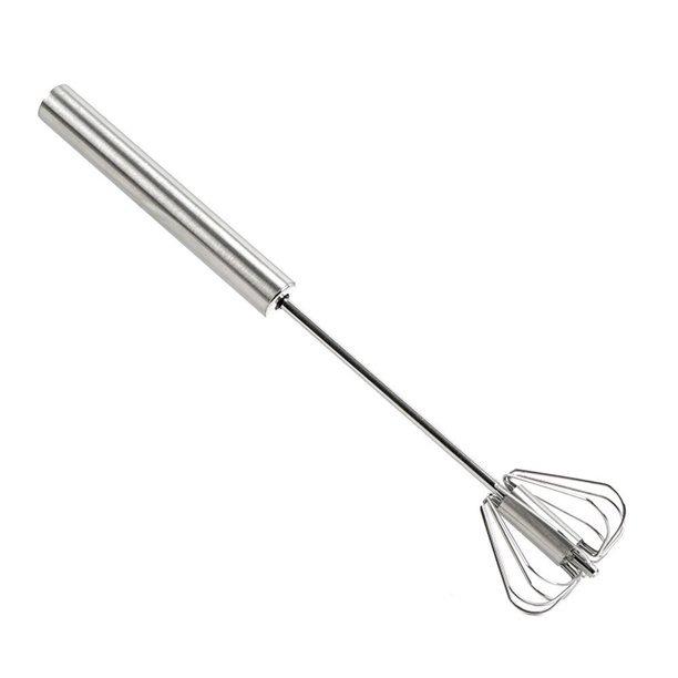 Eggbeater Push Rotation Auto Hand Whisk Mixer Egg Beater Cream