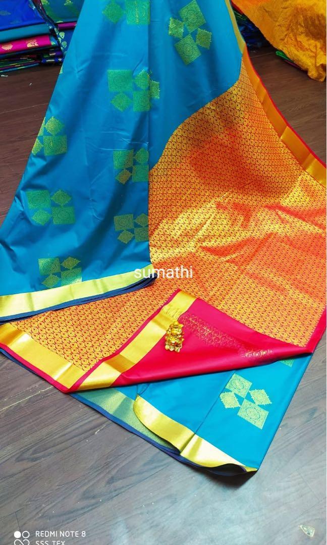 Elampillai Silk Saree, 6.3 m (with blouse piece) at Rs 600 in Surat