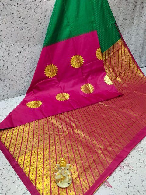 Buy Elampillai Samuthrika, Vasthrakala Wedding Silk Saree