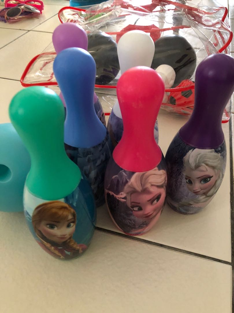 frozen bowling set