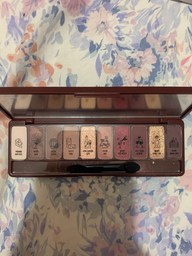 Etude House Wine Party Play Color Eyes eyeshadow palette, Health