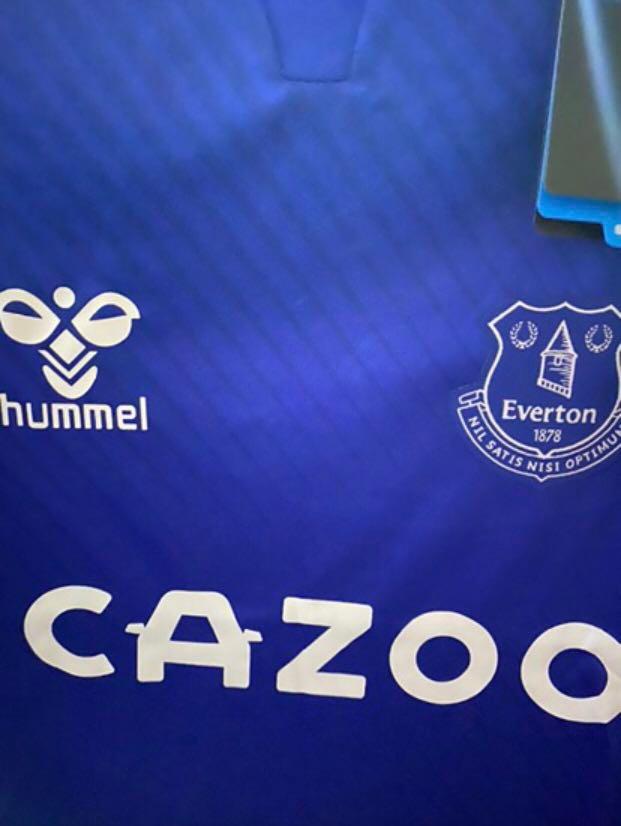 Everton 20 21 Jersey Promotion Sports Sports Apparel On Carousell