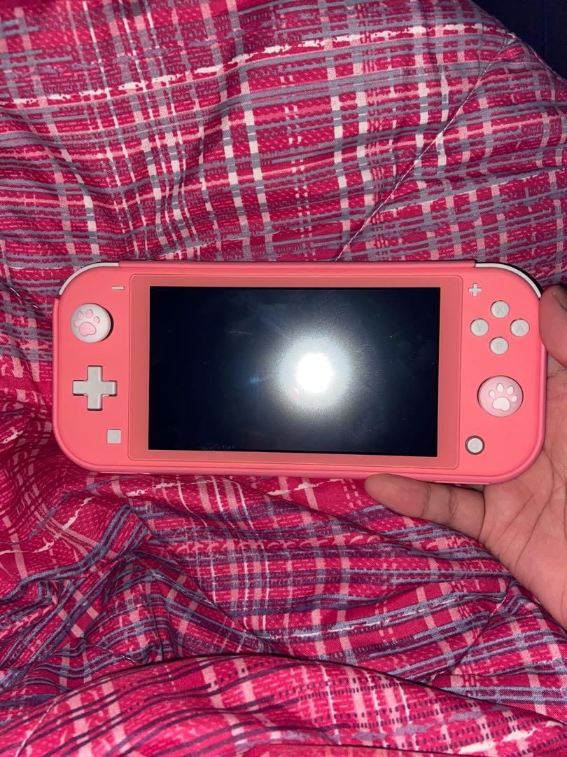 nintendo switch lite coral sale