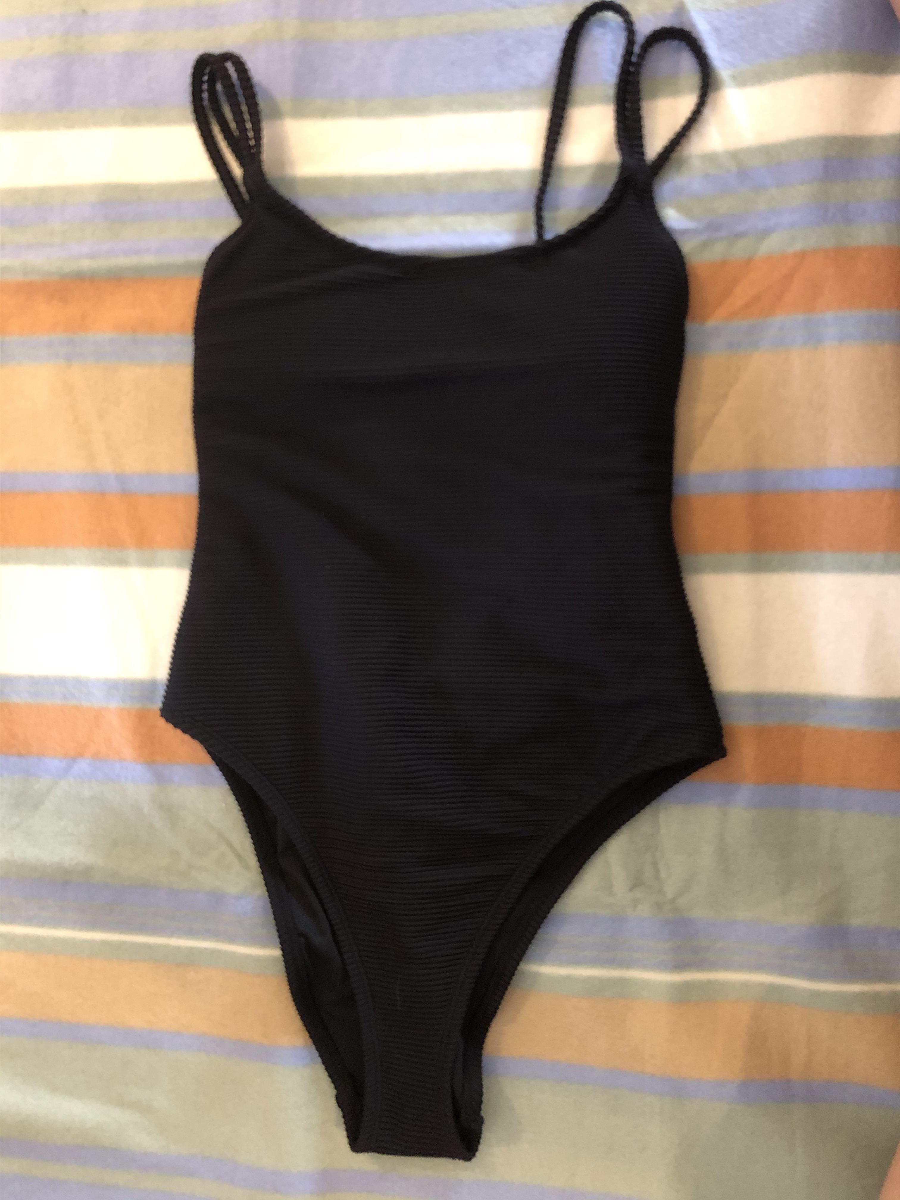 Forever 21 Black One Piece Swimsuit Women S Fashion Clothes Others On Carousell