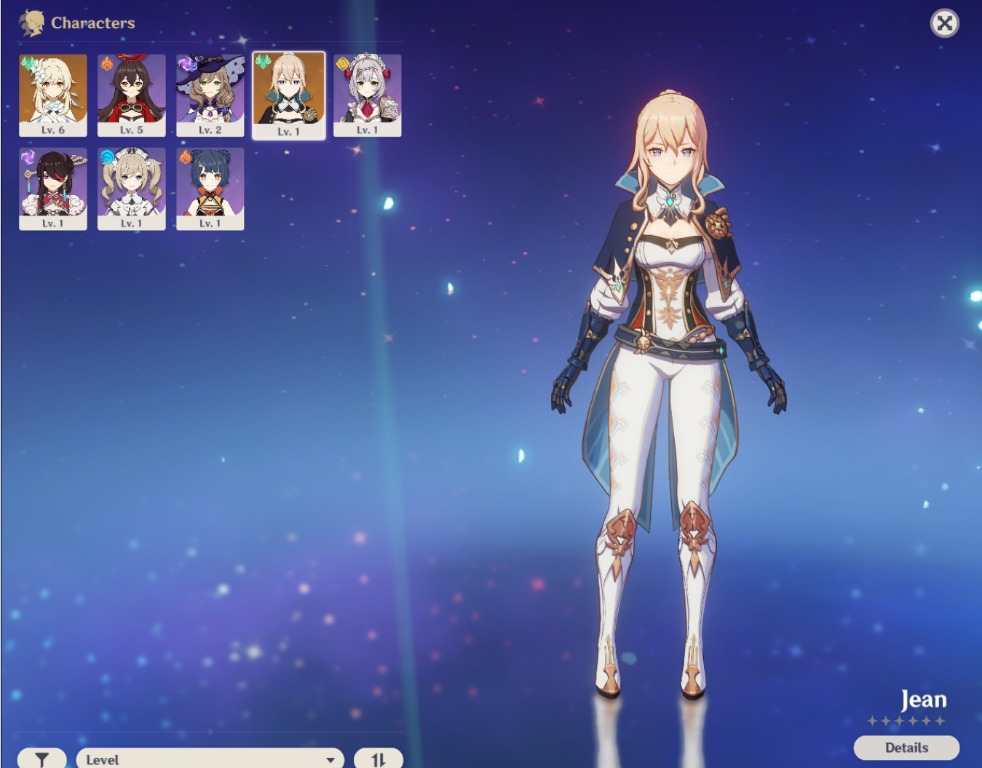 Genshin Impact Jean Beidou 4 Sword Starter Account Toys Games Video Gaming In Game Products On Carousell