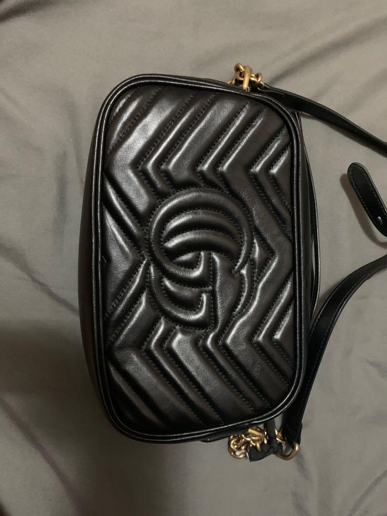 Gucci bag medium size, 名牌, 手袋及銀包 Carousell