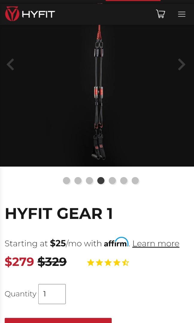 Hyfit resistance bands sales